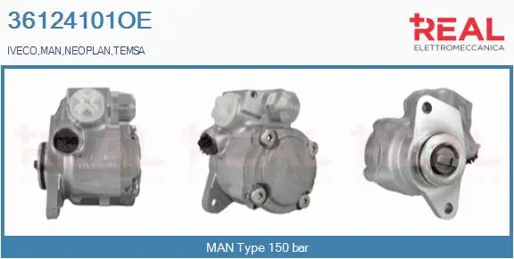 Hydraulic Pump, steering (36124101OE)