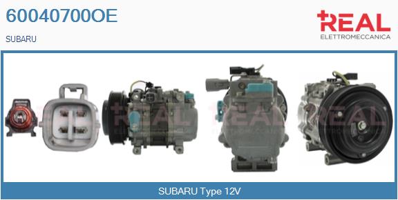 Compressor, air conditioning (60040700OE)