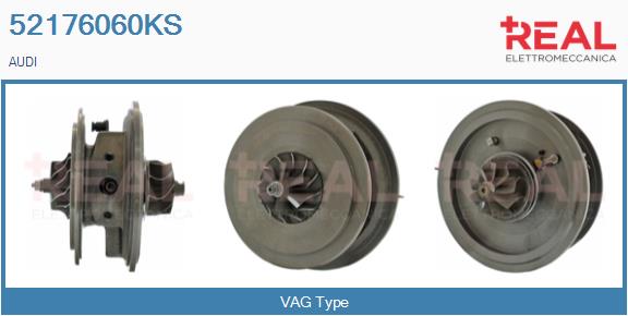 Core assembly, turbocharger (52176060KS)