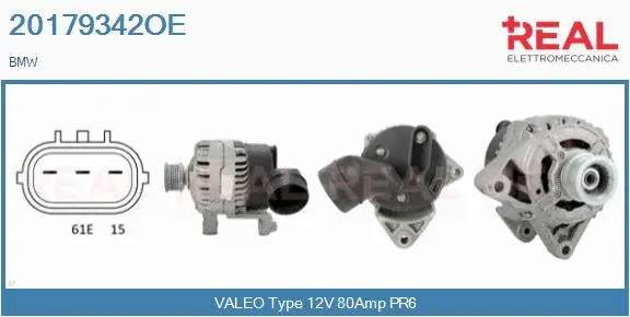 Alternator (20179342OE)