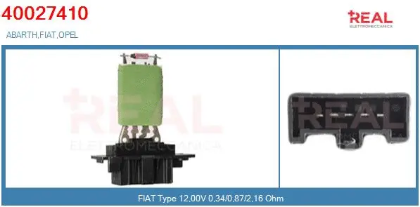 Resistor, interior blower (40027410OE)