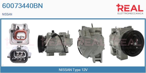 Compressor, air conditioning (60073440BN)