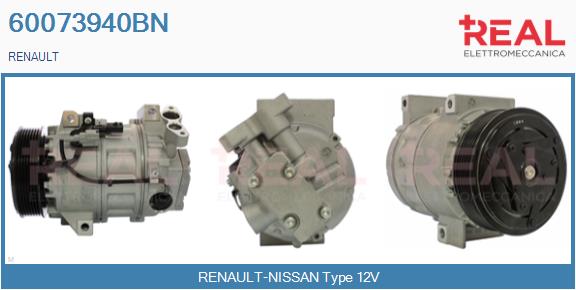 Compressor, air conditioning (60073940BN)