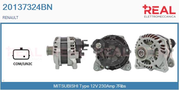 Alternator (20137324BN)