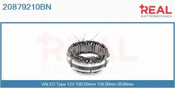 Stator, alternator (20879210BN)
