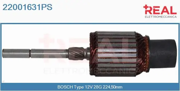 Armature, starter (22001631PS)