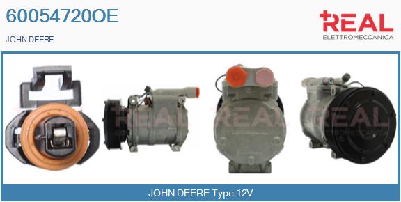 Compressor, air conditioning (60054720OE)