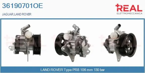 Hydraulic Pump, steering (36190701OE)