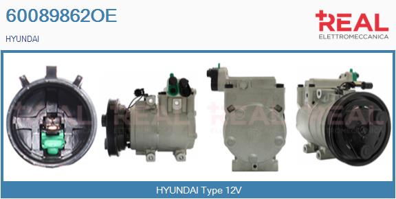 Compressor, air conditioning (60089862OE)