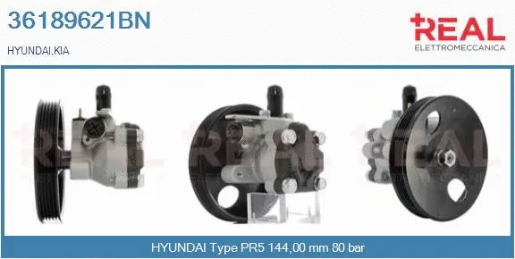 Hydraulic Pump, steering (36189621BN)