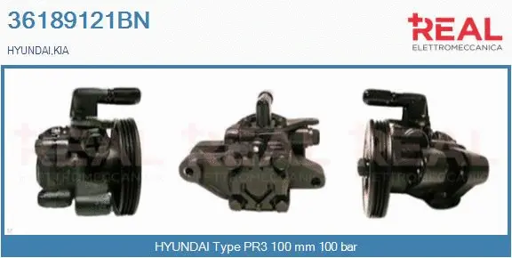 Hydraulic Pump, steering (36189121BN)