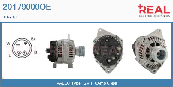 Alternator (20179000OE)