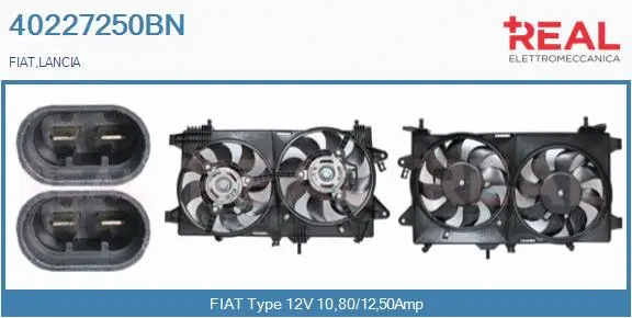 Electric Motor, radiator fan (40227250BN)