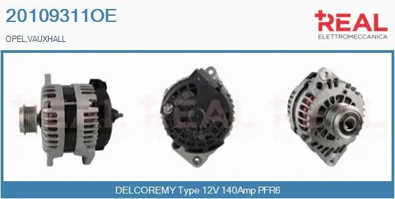 Alternator (20109311OE)