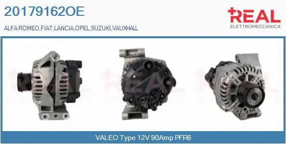 Alternator (20179162OE)
