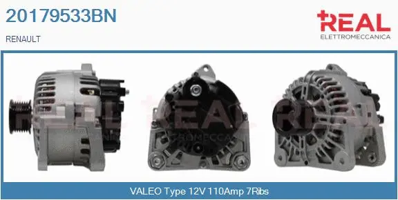 Alternator (20179533BN)