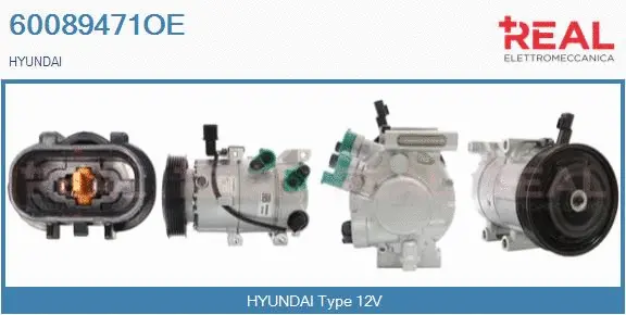 Compressor, air conditioning (60089471OE)