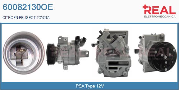 Compressor, air conditioning (60082130OE)