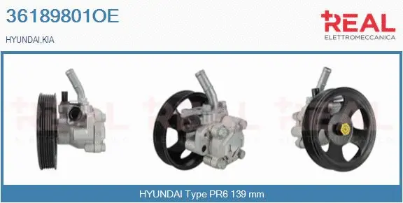 Hydraulic Pump, steering (36189801OE)