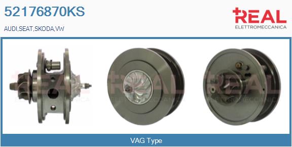 Core assembly, turbocharger (52176870KS)