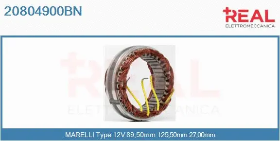 Stator, alternator (20804900BN)