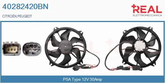 Electric Motor, radiator fan (40282420BN)