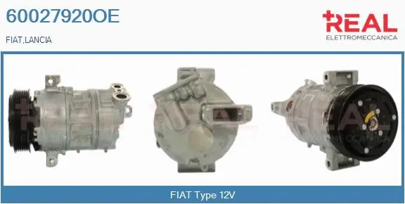 Compressor, air conditioning (60027920OE)