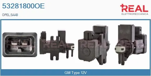 Pressure Converter, exhaust control (53281800OE)