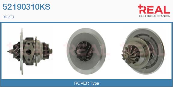 Core assembly, turbocharger (52190310KS)