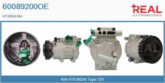 Compressor, air conditioning (60089200OE)