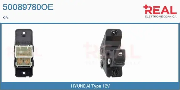 Switch, window regulator (50089780OE)