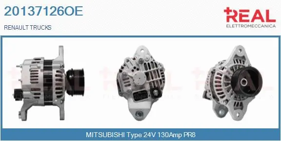 Alternator (20137126OE)
