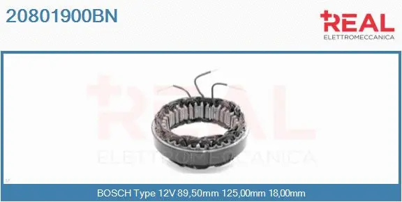 Stator, alternator (20801900BN)