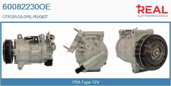 Compressor, air conditioning (60082230OE)