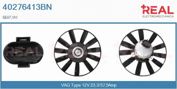 Fan, engine cooling (40276413BN)