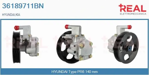 Hydraulic Pump, steering (36189711BN)