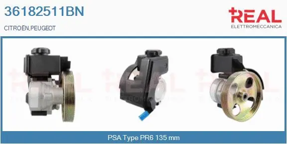 Hydraulic Pump, steering (36182511BN)
