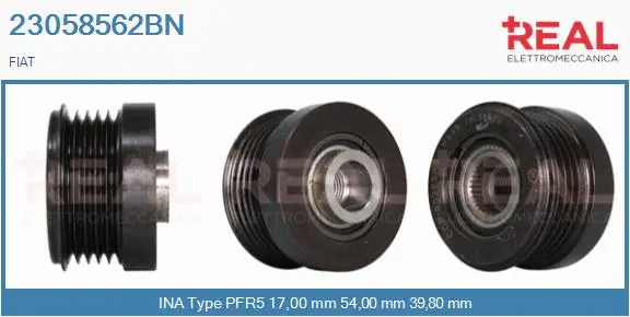 Belt Pulley, alternator (23058562BN)