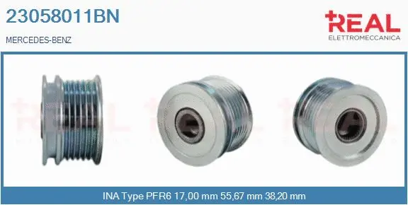 Belt Pulley, alternator (23058011BN)