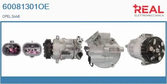 Compressor, air conditioning (60081301OE)