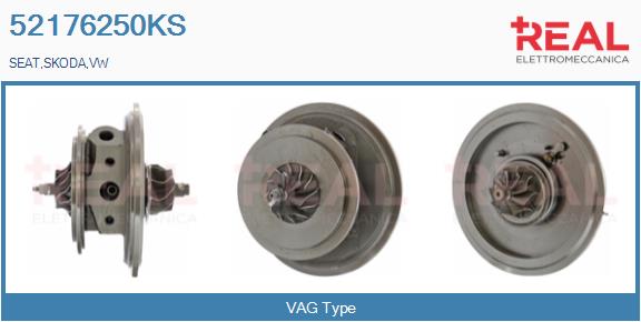 Core assembly, turbocharger (52176250KS)