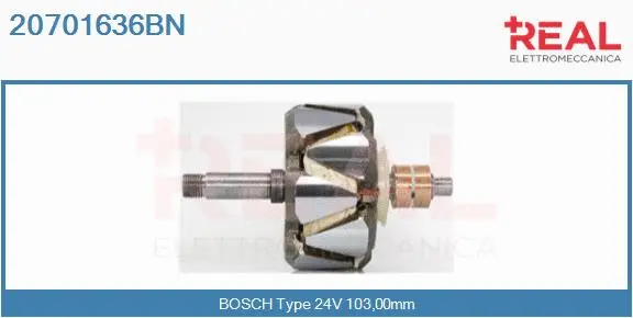 Rotor, alternator (20701636BN)