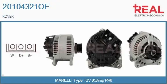 Alternator (20104321OE)