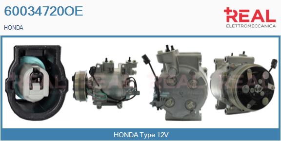 Compressor, air conditioning (60034720OE)