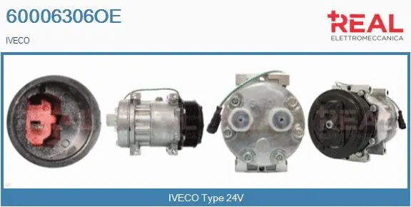 Compressor, air conditioning (60006306OE)