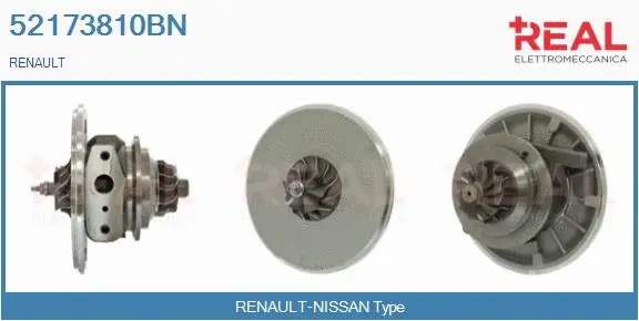 Core assembly, turbocharger (52173810BN)