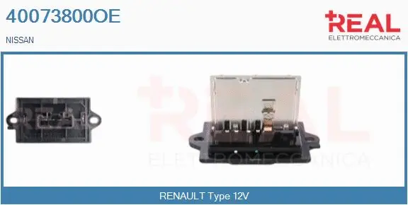 Resistor, interior blower (40073800OE)