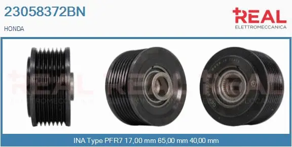 Belt Pulley, alternator (23058372BN)