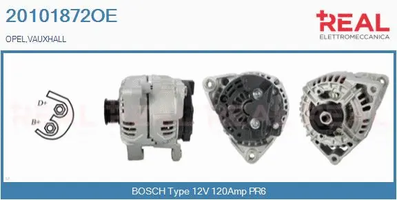Alternator (20101872OE)