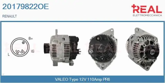 Alternator (20179822OE)